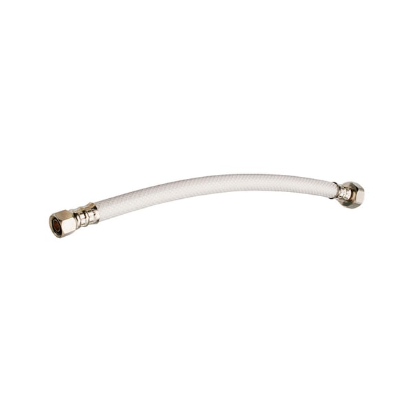 Plumb Pak Plumb Pak EZ 3/8 in. Compression X 1/2 in. D FIP 16 in. Vinyl Faucet Supply Line PP23861 - main